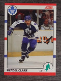 1990-91 Score Canadian #171 Wendel Clark