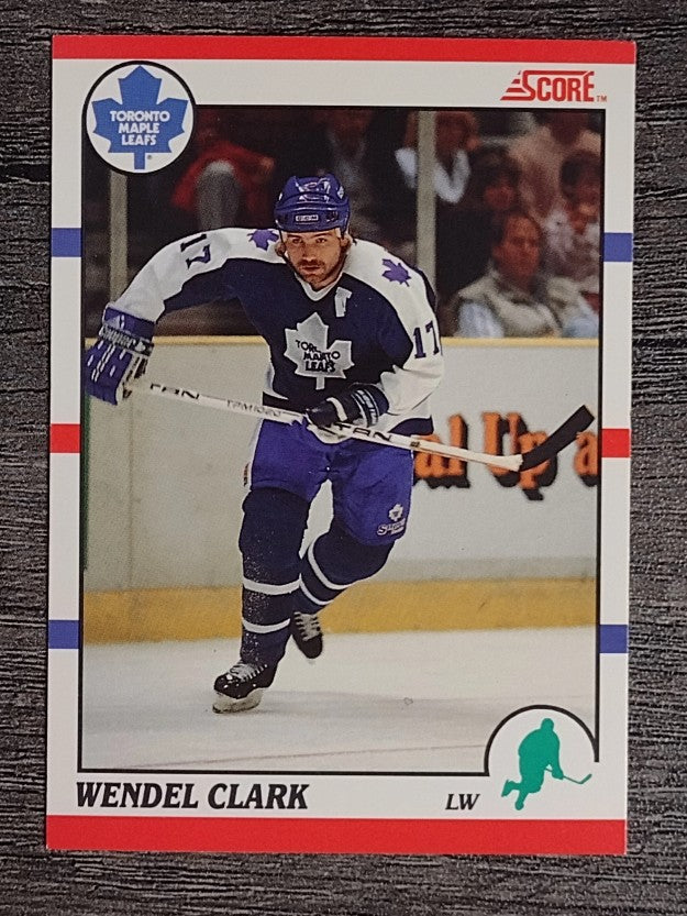 1990-91 Score Canadian #171 Wendel Clark