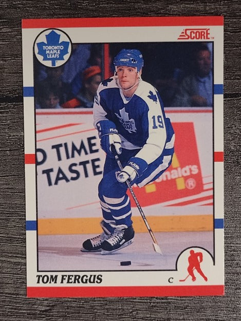 1990-91 Score Canadian #285 Tom Fergus