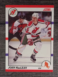 1990-91 Score Canadian #190 John MacLean