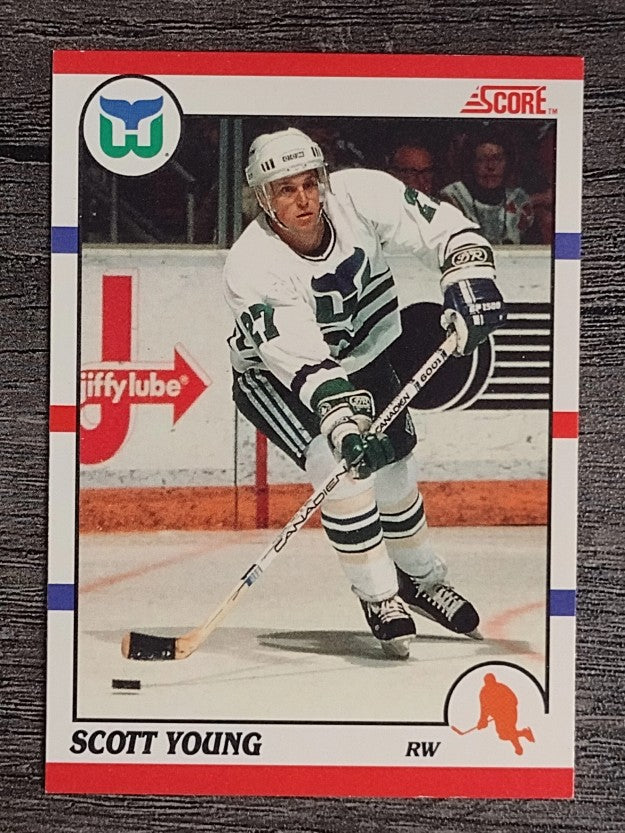 1990-91 Score Canadian #21 Scott Young