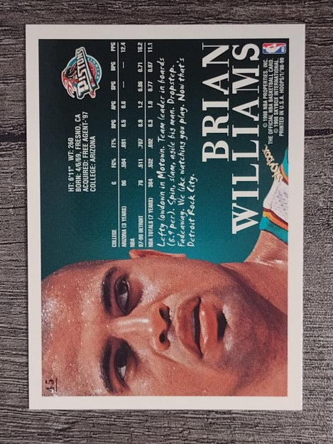 1998-99 Hoops #45 Brian Williams
