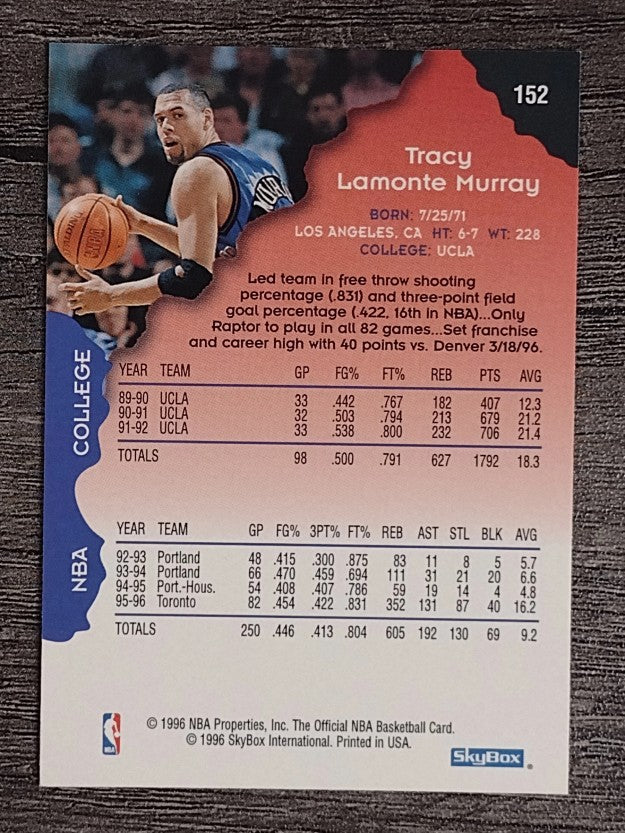 1996-97 Hoops #152 Tracy Murray