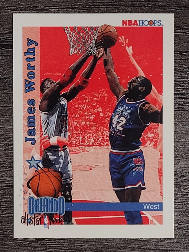 1992-93 Hoops #318 James Worthy AS