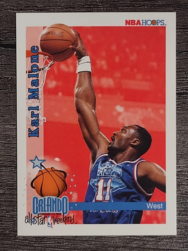 1992-93 Hoops #311 Karl Malone AS