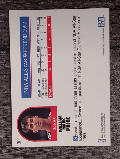 1992-93 Hoops #301 Mark Price AS