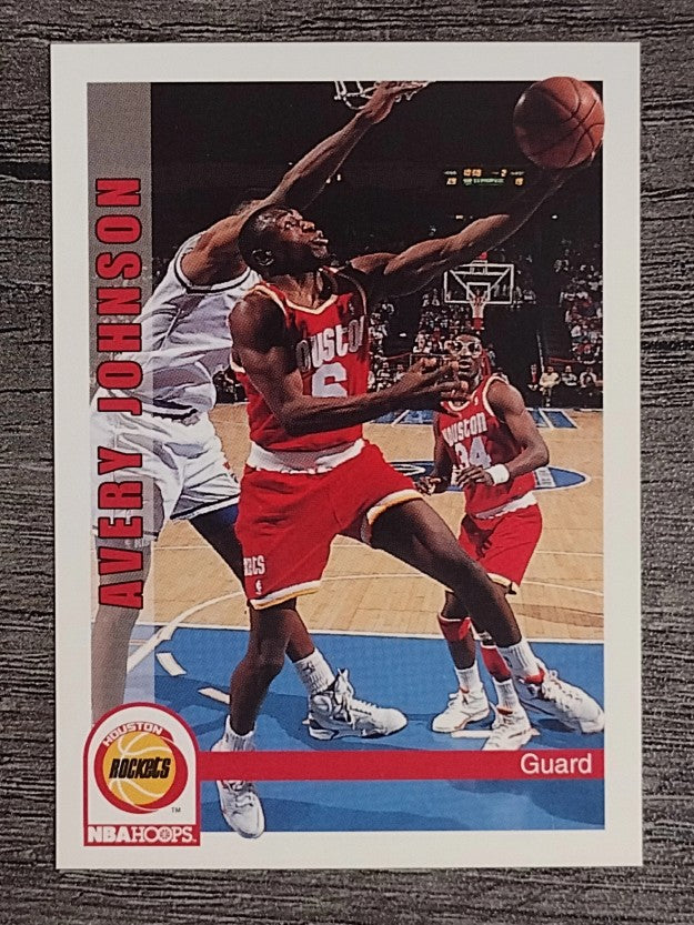 1992-93 Hoops #82 Avery Johnson