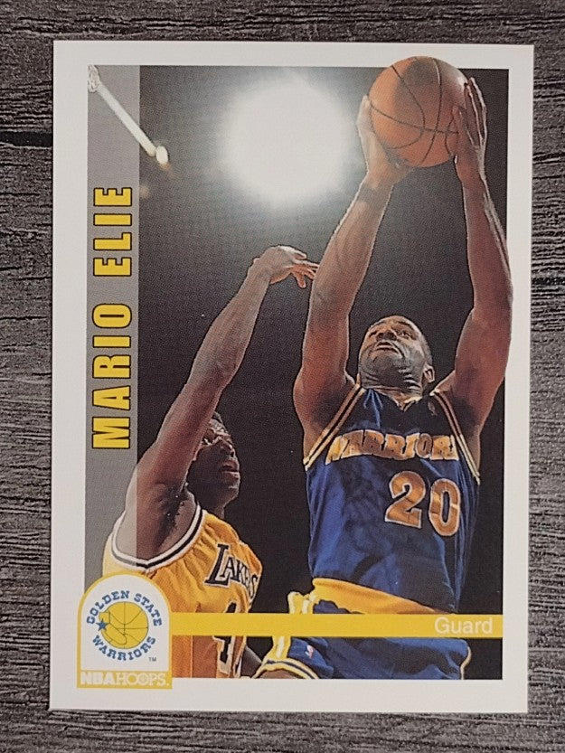 1992-93 Hoops #72 Mario Elie