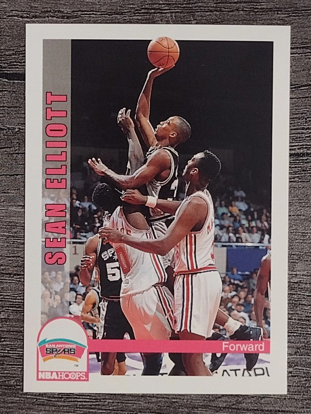 1992-93 Hoops #207 Sean Elliott