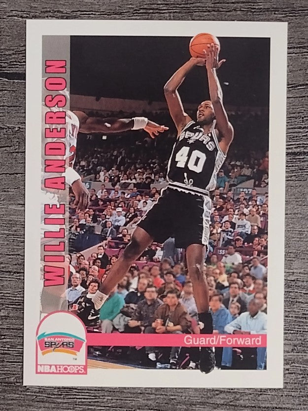 1992-93 Hoops #204 Willie Anderson