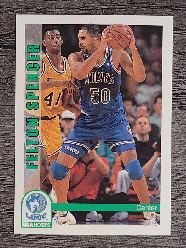 1992-93 Hoops #141 Felton Spencer