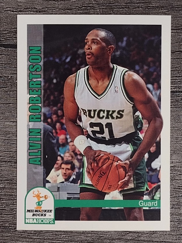 1992-93 Hoops #132 Alvin Robertson