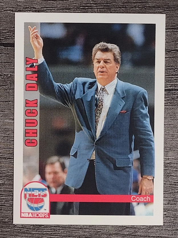 1992-93 Hoops #255 Chuck Daly CO