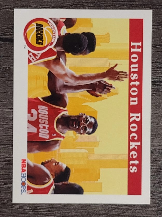 1992-93 Hoops #275 Houston Rockets TC
