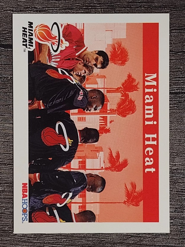 1992-93 Hoops #279 Miami Heat TC