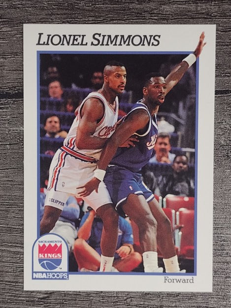 1991-92 Hoops #185 Lionel Simmons