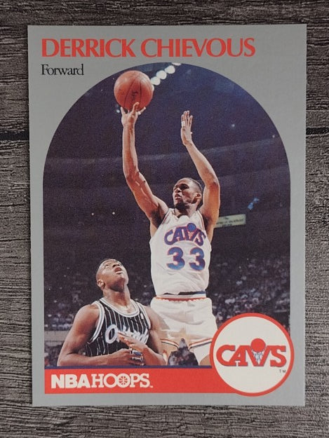 1990-91 Hoops #72 Derrick Chievous