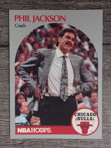 1990-91 Hoops #308 Phil Jackson CO
