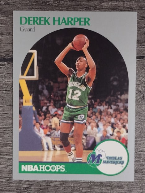1990-91 Hoops #86 Derek Harper