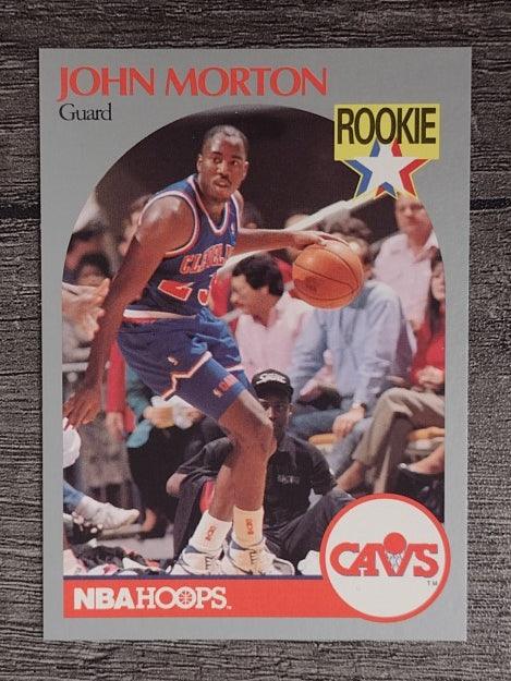 1990-91 Hoops #77 John Morton
