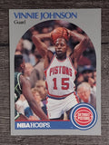 1990-91 Hoops #107 Vinnie Johnson