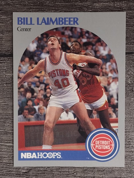 1990-91 Hoops #108 Bill Laimbeer