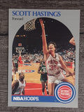 1990-91 Hoops #105 Scott Hastings