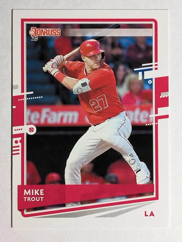 2020 Donruss #129 Mike Trout
