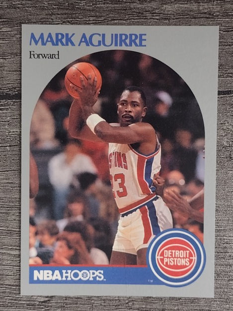 1990-91 Hoops #101 Mark Aguirre