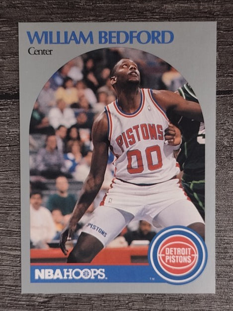 1990-91 Hoops #102 William Bedford RC