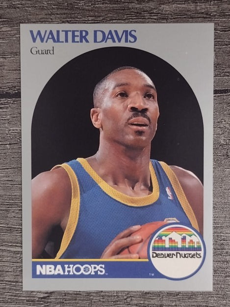 1990-91 Hoops #93 Walter Davis
