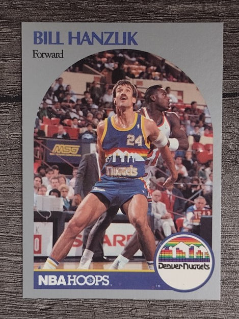 1990-91 Hoops #95 Bill Hanzlik
