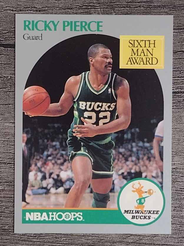 1990-91 Hoops #179 Ricky Pierce