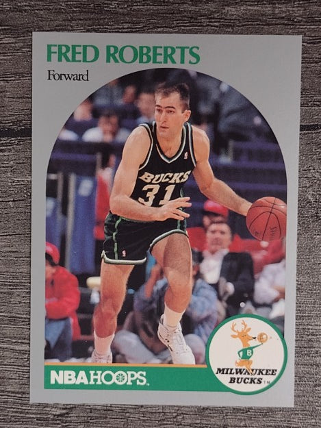 1990-91 Hoops #181 Fred Roberts