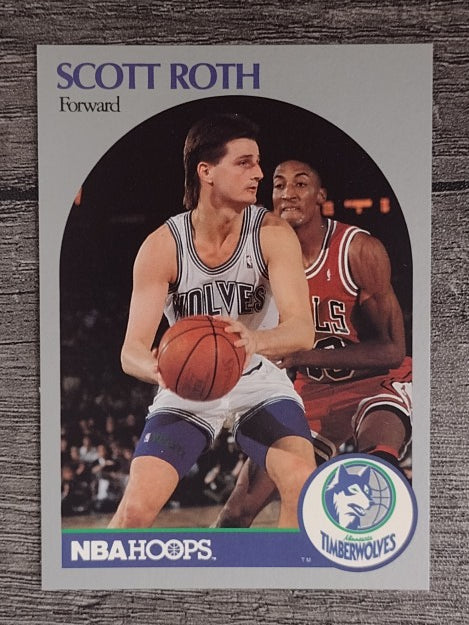 1990-91 Hoops #191 Scott Roth SP