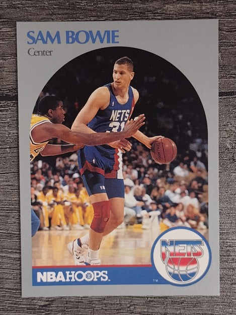 1990-91 Hoops #194 Sam Bowie