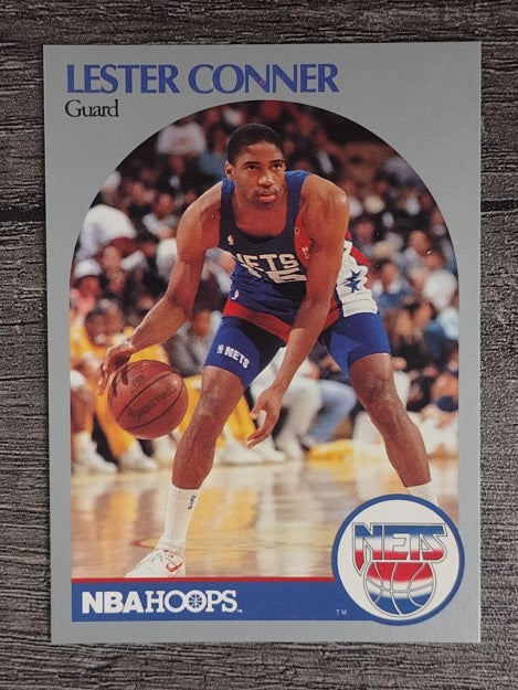 1990-91 Hoops #195 Lester Conner