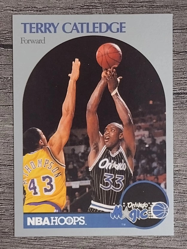 1990-91 Hoops #216 Terry Catledge
