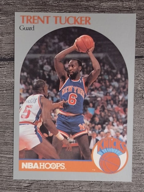 1990-91 Hoops #208 Trent Tucker