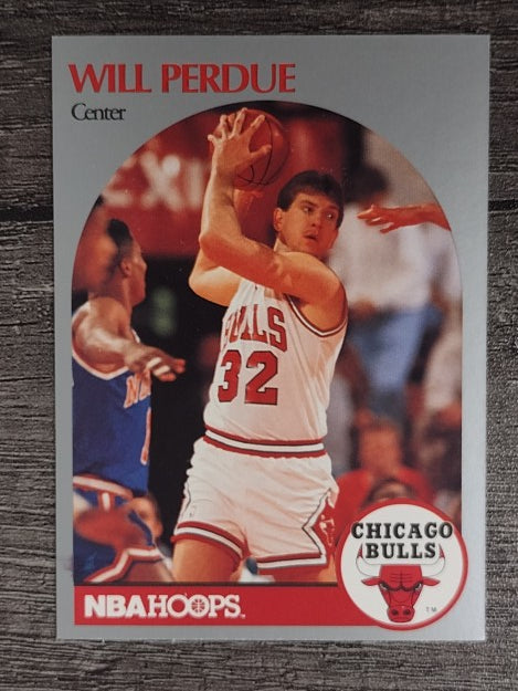 1990-91 Hoops #68 Will Perdue