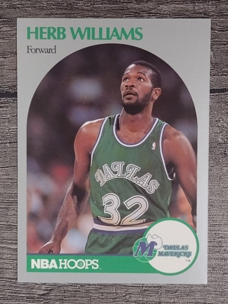1990-91 Hoops #90 Herb Williams
