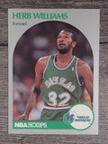 1990-91 Hoops #90 Herb Williams