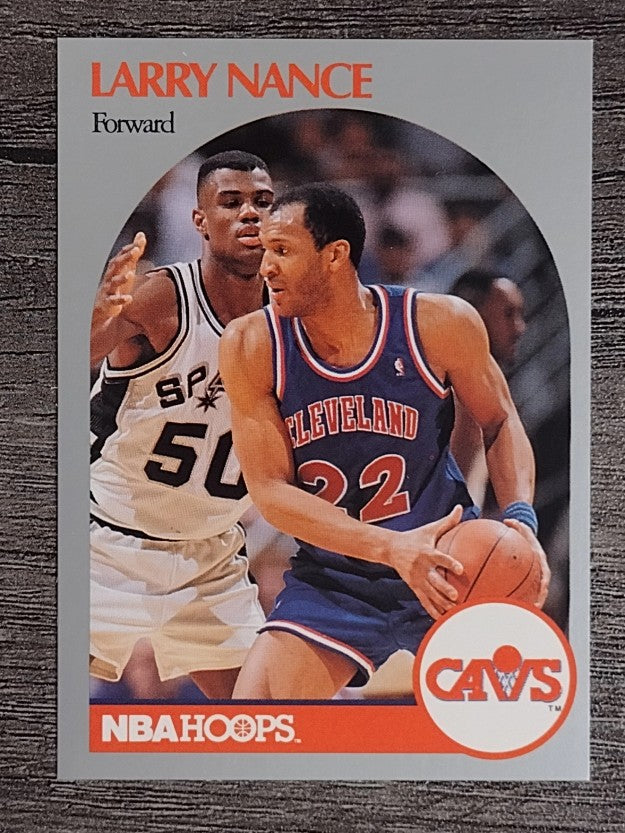 1990-91 Hoops #78 Larry Nance