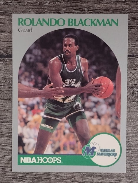 1990-91 Hoops #82 Rolando Blackman