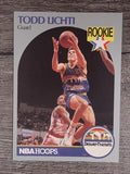 1990-91 Hoops #98 Todd Lichti RC