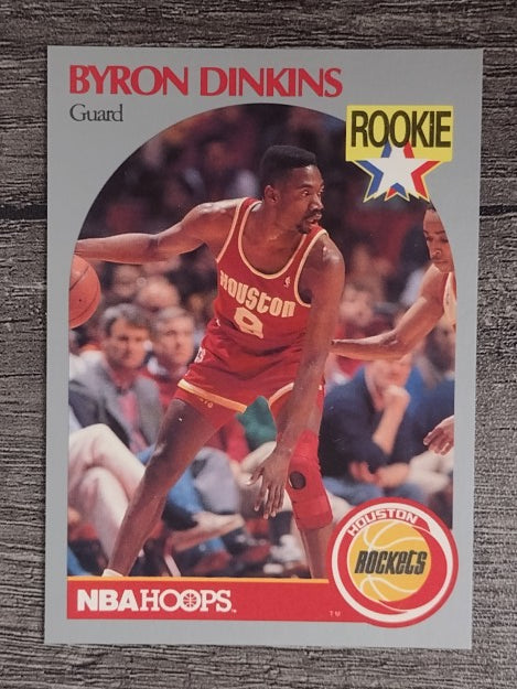 1990-91 Hoops #123 Byron Dinkins SP