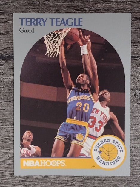 1990-91 Hoops #120 Terry Teagle SP