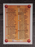 1990-91 Hoops #333 Checklist 2 SP