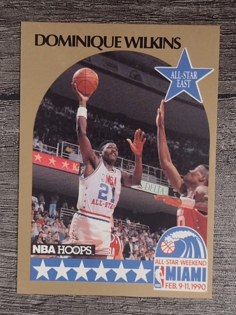 1990-91 Hoops #12 Dominique Wilkins AS SP