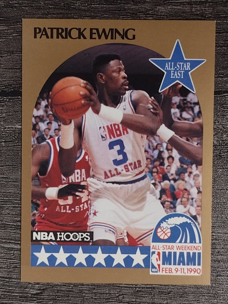 1990-91 Hoops #4 Patrick Ewing AS SP